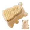 1/4pcs Nail Brush - Cute Bear Shaped Handle Grip Nail Brush | Children's Nail Cleaning Brush Massage Brush | Soft Bristles Bear Nail Brush For Baby T-oddler And Children | Gently Cleans Kid's Nails view 1
