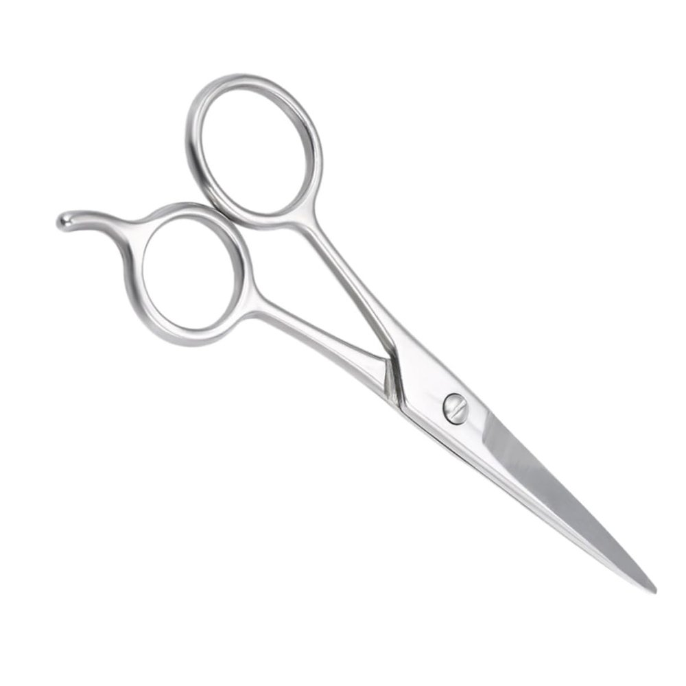 Gogogmee Beard Care Accessory Stainless Steel Beard Scissors Hairdressing Scissors for Daily Use