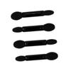 Gogogmee 100pcs Double-ended Eye Shadow Stick Makeup Brush Round Brush Heads Precision Application for Natural to Dramatic Eye Looks Travel-friendly Women's Makeup Tools view 2