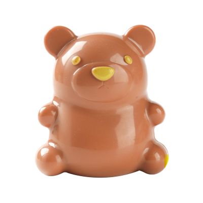 1/4pcs Nail Brush - Cute Bear Shaped Handle Grip Nail Brush | Children's Nail Cleaning Brush Massage Brush | Soft Bristles Bear Nail Brush For Baby T-oddler And Children | Gently Cleans Kid's Nails