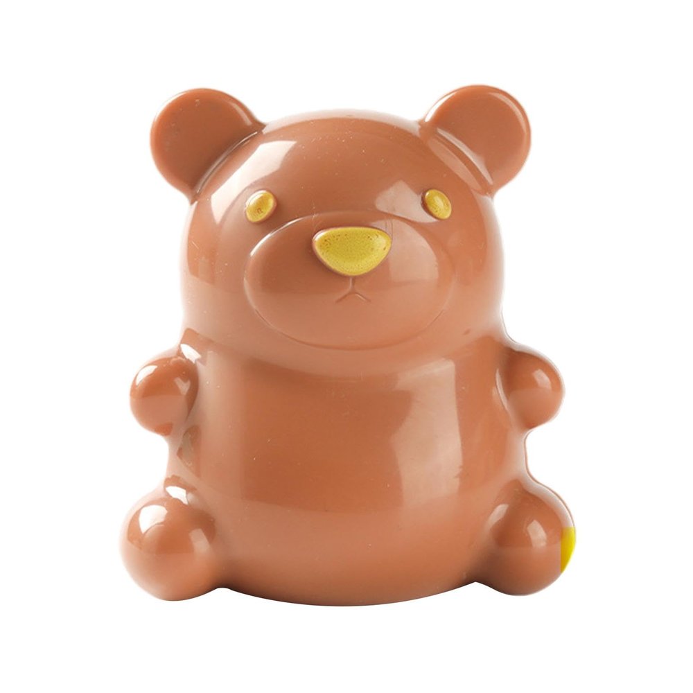 1/4pcs Nail Brush - Cute Bear Shaped Handle Grip Nail Brush | Children's Nail Cleaning Brush Massage Brush | Soft Bristles Bear Nail Brush For Baby T-oddler And Children | Gently Cleans Kid's Nails