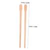 FOYTOKI 300pcs Wax Applicator Sticks for Eyebrow Lip Nose Hair Removal Gentle Waxing Tools for Sensitive Areas Organized Bag Packaging for Easy Access view 2