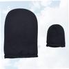 NOLITOY 2pcs Self Tanning Mitt Flocking Gloves for Easy Application of Sunscreen and Tanning Lotion Compact Protective Hand Cover for Women and Girls view 2