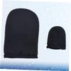 NOLITOY 2pcs Self Tanning Mitt Flocking Gloves for Easy Application of Sunscreen and Tanning Lotion Compact Protective Hand Cover for Women and Girls view 3