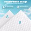 100 Count Disposable Face Towel, Biodegradable Facial Dry Wipes, Super Soft & Thick Face Cloth, Lint-Free Face Towelettes for Sensitive Skincare, Makeup Remover Dry Wipes, Facial Cleansing (2 Pack) view 2