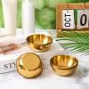 Teenyyou 12 Pcs 3.23 in Face Mask Mixing Bowl, Stainless Steel, Gold view 4