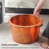 PA-DABAOO Foot Spa Bucket, Foot Bath Tub with Handle, Plastic Foot Bath Bucket for Adults and Children, Pedicure Foot Spa Bucket for Outdoor Foot Washing Camping Travel,Style d view 3