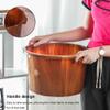 PA-DABAOO Foot Spa Bucket, Foot Bath Tub with Handle, Plastic Foot Bath Bucket for Adults and Children, Pedicure Foot Spa Bucket for Outdoor Foot Washing Camping Travel,Style d view 4