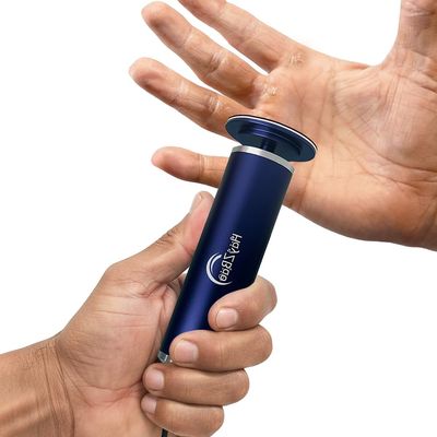 Electric Callus Remover for Hands & Foot - Dead Skin Removal,Precision Callus Remover with 60 Pcs Sandpaper Discs- Ideal for Gym Enthusiasts,Climbers,Athletes (Blue)