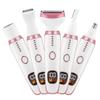Electric Razors for Women, Bikini Trimmer for Women 5 in 1 Body Shaver for Nose Hair Face Eyebrow Arms Legs Armpit Underarm Pubic Area, Replaceable Lady Facial Razor Painless USB Charge Female Gift view 1
