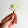 Mei Apothecary Mini Jade Face Roller - Authentic Jade Roller for Tension Relief, Puffiness & Radiant Skin, Relaxing Face Massager for All Skin Types view 2