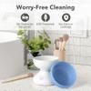 Alyfini Makeup Cleaning Tool Kit - Electric Makeup Brush Cleaner Machine and Makeup Brush Sponge Cleaner Solution Concentrate, Foldable Silicone Bowl view 4