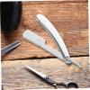 NOLITOY Foldable Manual Shaver Blades Holder for Men Durable Razor Holder for Beard and Eyebrow Compact Design for Easy Storage Grooming Needs view 3