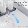 Replacement Razor Handle Compatible with Venus only, Pink view 4