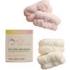 Mei Apothecary 2 Pairs Skincare Wristbands, Wrist Bands for Washing Face, Drip-Free Spa Makeup Wristbands, Pink & White view 1