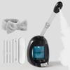 Facial Steamer-Nano Ionic Face Steamer for Facial Deep Cleaning, Vaporizador Steamer for Esthetician, Professional Facial Steamer for Home Facial Spa. (Black) view 1