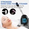 Facial Steamer-Nano Ionic Face Steamer for Facial Deep Cleaning, Vaporizador Steamer for Esthetician, Professional Facial Steamer for Home Facial Spa. (Black) view 3
