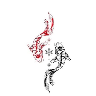10pcs Red Tattoo Sticker Set Temporary Stickers Tattoo Color Body Art Tattoo Tattoo for Women Girls Men