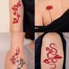 10pcs Red Tattoo Sticker Set Temporary Stickers Tattoo Color Body Art Tattoo Tattoo for Women Girls Men view 4