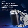 Mini Electric Shaver Portable Mini Electric ShaverMini Portable Electric ShaverPortable Pocket Travel Shaver for Men Women, Pocket Size Electric Razor for Men (Gray) view 3