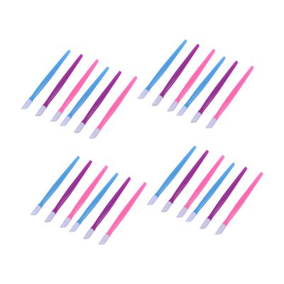 NOLITOY 108pcs Nail Art Cleaning Stick Set Plastic Nail and Cleaners for Manicure and Pedicure for Salon and Home Use