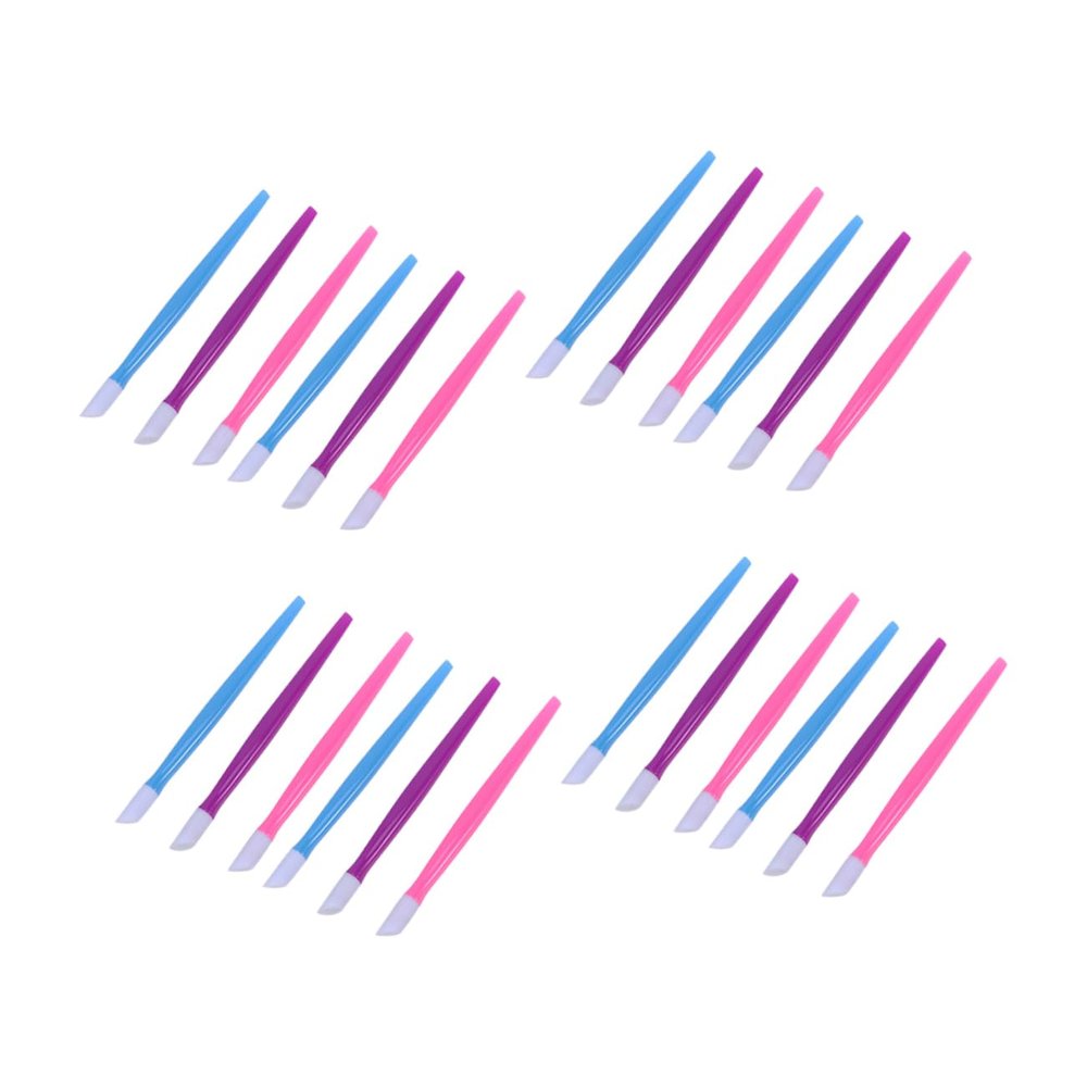 NOLITOY 108pcs Nail Art Cleaning Stick Set Plastic Nail and Cleaners for Manicure and Pedicure for Salon and Home Use