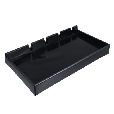 NOLITOY Electric Shears Display Box for Hair Clippers Professional Hair Trimmer Tray Suckers for Stability Material Organizer for Barber Tools Compact Design for Workstation Use