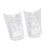 Barber Shoes Cover, Transparent Haircut Shoes Cover with Concealing Design, Odorless Hair Stylist Tool, Made of Silicone, Reusable, Suitable for Hairdressing Salons view 1