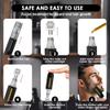 Derma roller with Reservoir for Hair, Beard, Skin, Lips, Wrinkles, Stretch Marks, Hyperpigmentation INSTANT SERUM APPLICATION, 105 Titanium Needles 0.25 mm view 3