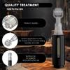 Derma roller with Reservoir for Hair, Beard, Skin, Lips, Wrinkles, Stretch Marks, Hyperpigmentation INSTANT SERUM APPLICATION, 105 Titanium Needles 0.25 mm view 4