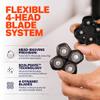 Freebird Official Replacement Blades for Flexseries Pro Head Shaver Kit - Refill Blades - High-Performance Blades for Smooth Shaving view 4