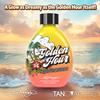 Ed Hardy Tanovations Golden Hour - Skin Softening Transfer Resistant Sunkissed Bronzer Golden Glow Tan Extending Dark Tanning Lotion view 3