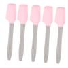 PLAFOPE Supplies: 5pcs Beauty Waxing Spatula Silicone Brush for Professional Home Use view 1