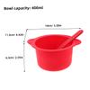 HAPINARY Silicone Wax Warmer Liner Bowl Set 2 Pack High Temperature Resistant Wax Pot for Hair Removal with Sticks for Home Waxing view 2