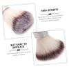 FRCOLOR Nylon Shaving Brush Men's Shaving Brush Beard and Face Cleaning Metal Handle Close and Comfortable Shave view 3