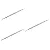 Beatifufu 3pcs Stainless Steel Cuticle Pusher Remover Spoon Nail Cleaner Tool for Men Women Professional Nail Care (g12) view 1