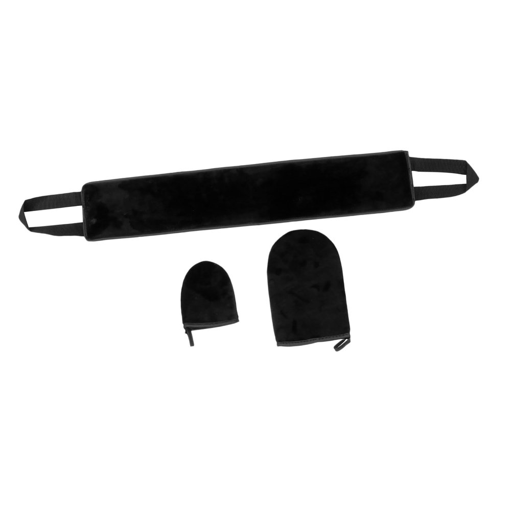 PLAFOPE 3pcs Self Tanning Mitts Back Lotion Applicator Moisture Glove Glove for Face and Back Exfoliating Tanning Mitts Kit