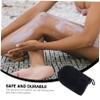 PLAFOPE 3pcs Self Tanning Mitts Back Lotion Applicator Moisture Glove Glove for Face and Back Exfoliating Tanning Mitts Kit view 2