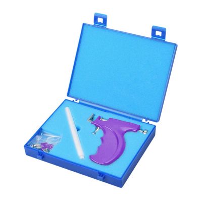 PLAFOPE Professional Ear Piercing Gun Kit Reusable Piercing Tool Ear Piercer Safety Hole Piercer