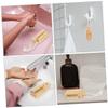 HAPINARY 4pcs Portable Nail Brush Bamboo Sisal Nail Cleaning Brush for Fingernails Toenails view 4