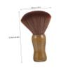 BIUDECO 1pc Male Shaving Brush Portable Personal Care Tool for Beard Grooming Bristles Handle for Daily Use and Travel view 2