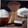 BIUDECO 1pc Male Shaving Brush Portable Personal Care Tool for Beard Grooming Bristles Handle for Daily Use and Travel view 3