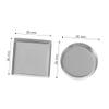 Beatifufu 60pcs Empty Aluminum Pans Eyeshadow Containers Lightweight Metal Makeup Accessory for Blush Concealer Travel Use view 2