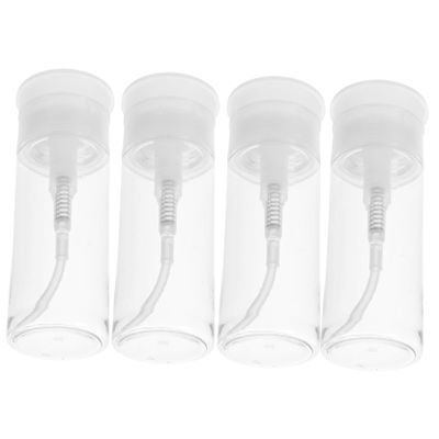 100ml Press Bottle Travel Dispenser for Cotton Pads and Toner