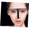 Beatifufu Professional Eyebrow Stencil Ruler Kit Three-point Balance Measuring Tool for Symmetrical Eyebrow Shaping for Beginners and Makeup Artists view 4