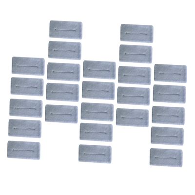 PLAFOPE 25pcs Hair Perm Heat Insulation Cotton Pad for Salon Use Temperature Resistant Compact Protects Hair from Damage During Perming