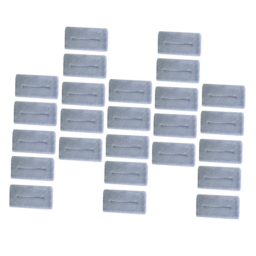 PLAFOPE 25pcs Hair Perm Heat Insulation Cotton Pad for Salon Use Temperature Resistant Compact Protects Hair from Damage During Perming