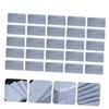 PLAFOPE 25pcs Hair Perm Heat Insulation Cotton Pad for Salon Use Temperature Resistant Compact Protects Hair from Damage During Perming view 4