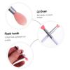 HONMEET 12pcs Silicone Lip Brush Makeup Brush Makeup Applicator for Precision Application for Travel Daily Use view 2
