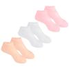 IWOWHERO 3pairs Foot Care Socks Moisturizing Foot Covers Cracking Heel Socks Elastic Pack view 1
